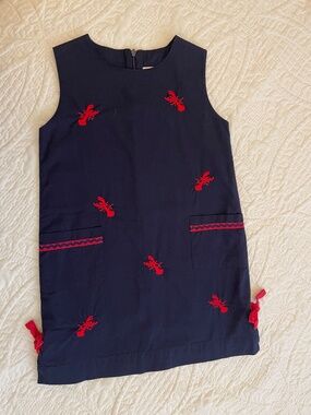 Jeanine Johnsen Shift Dress with Lobsters -Girls Size 6